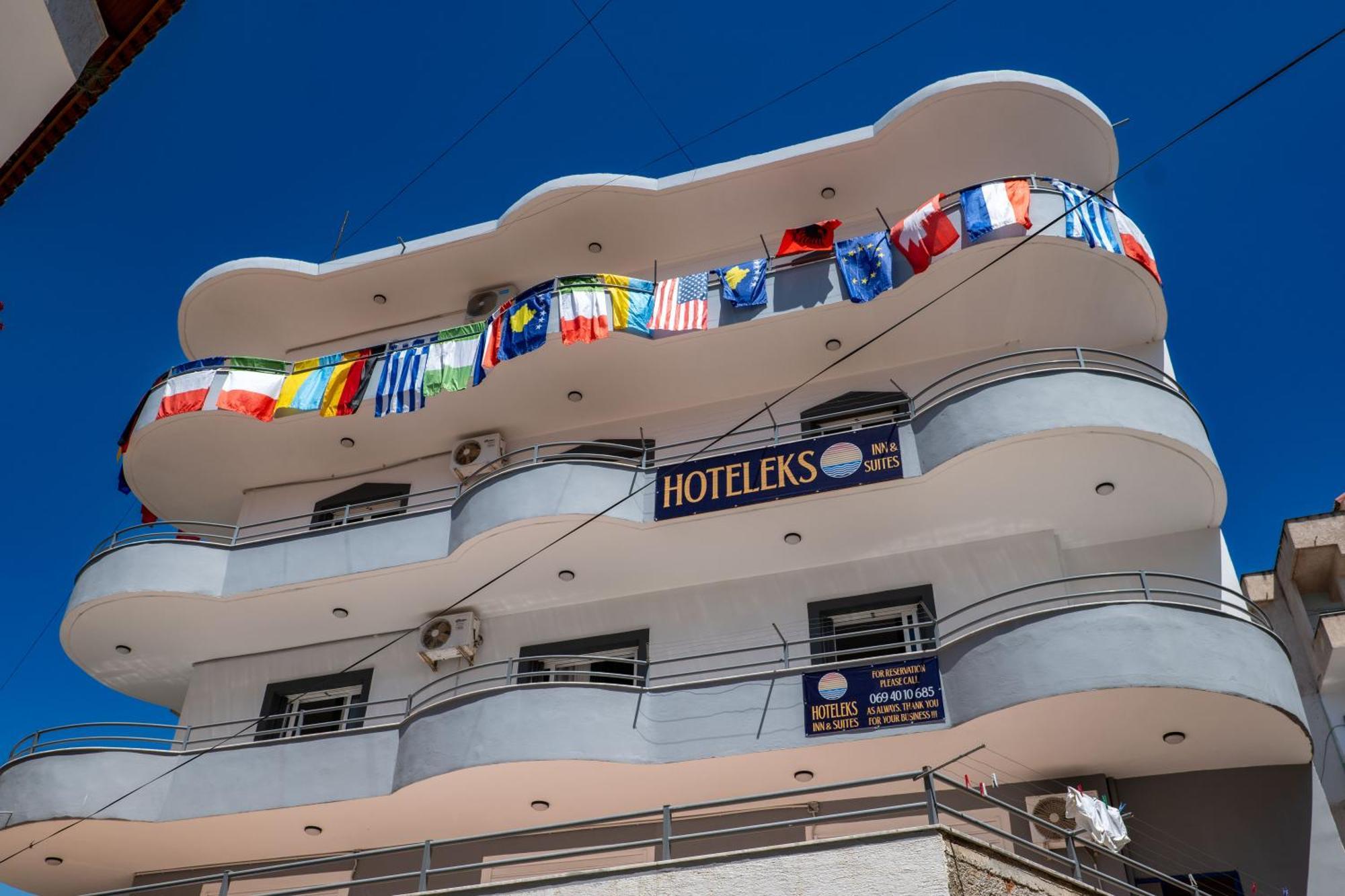 Hoteleks Inn & Suites Sarande Ngoại thất bức ảnh
